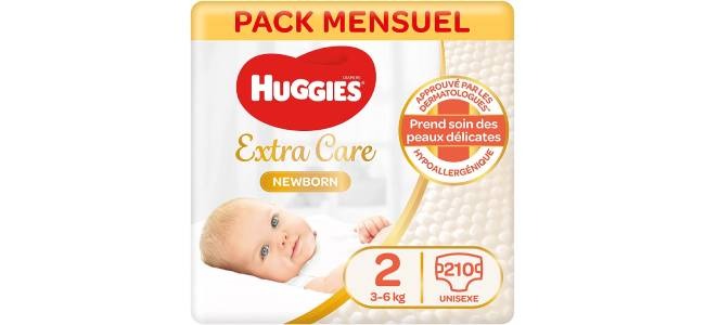 Huggies extra care taille 2