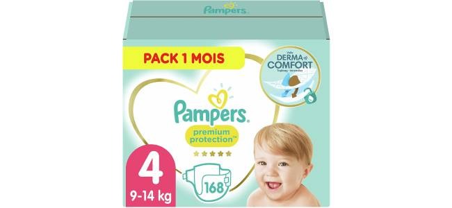 Pampers Premium Protection taille 4