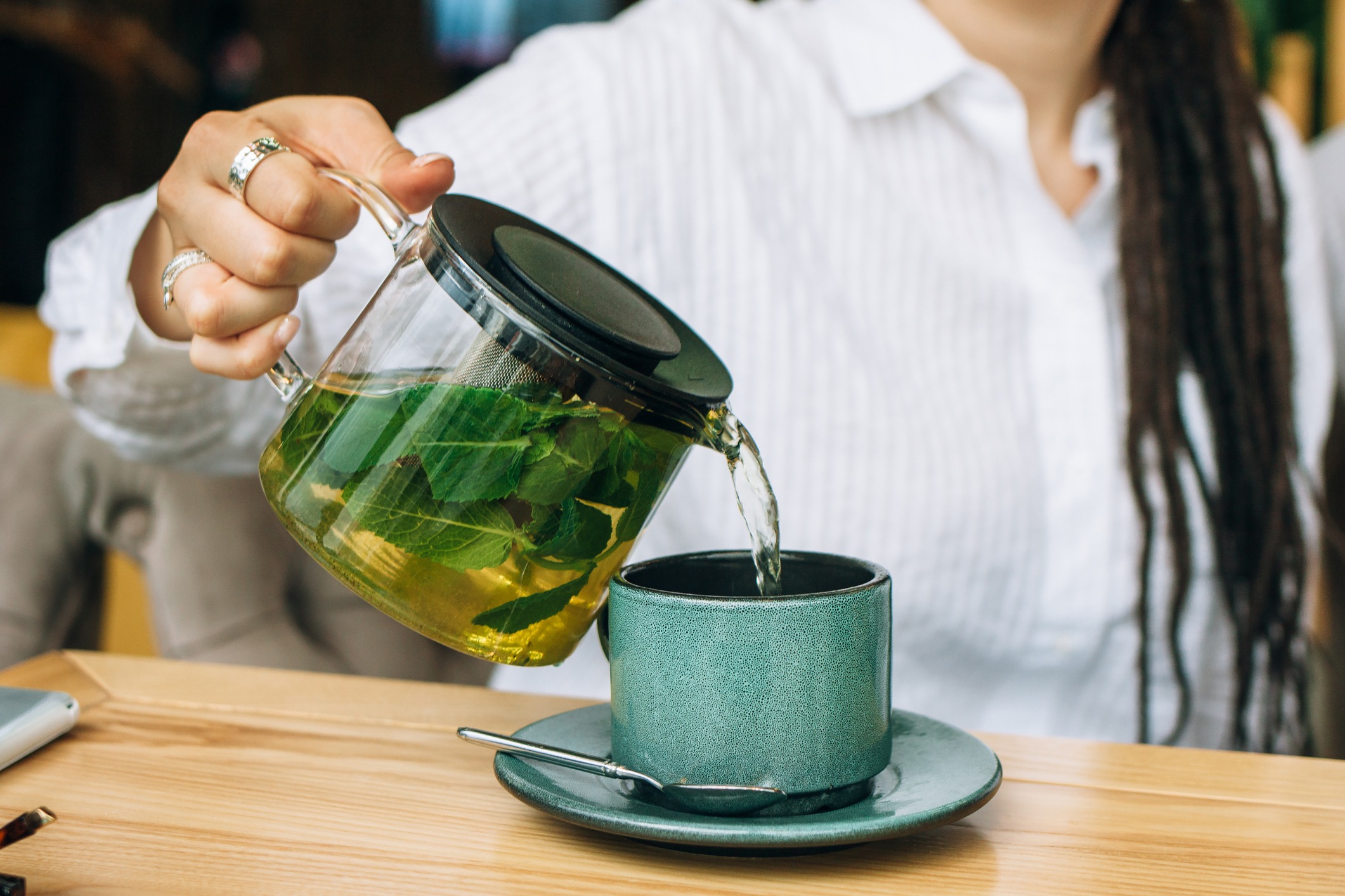 Poudre de thé vert Matcha biologique Poudre de Matcha japonaise authentique  Poudre de thé Matcha non sucrée du Japon minceur