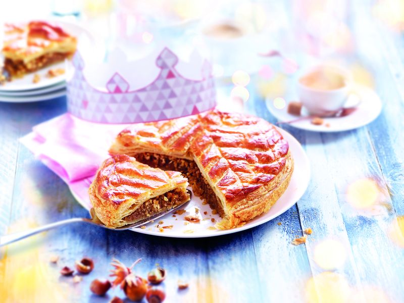 Tarte aux pralines roses, surgelés Maison Thiriet