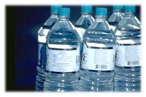 Etiquettes bouteilles d'eau