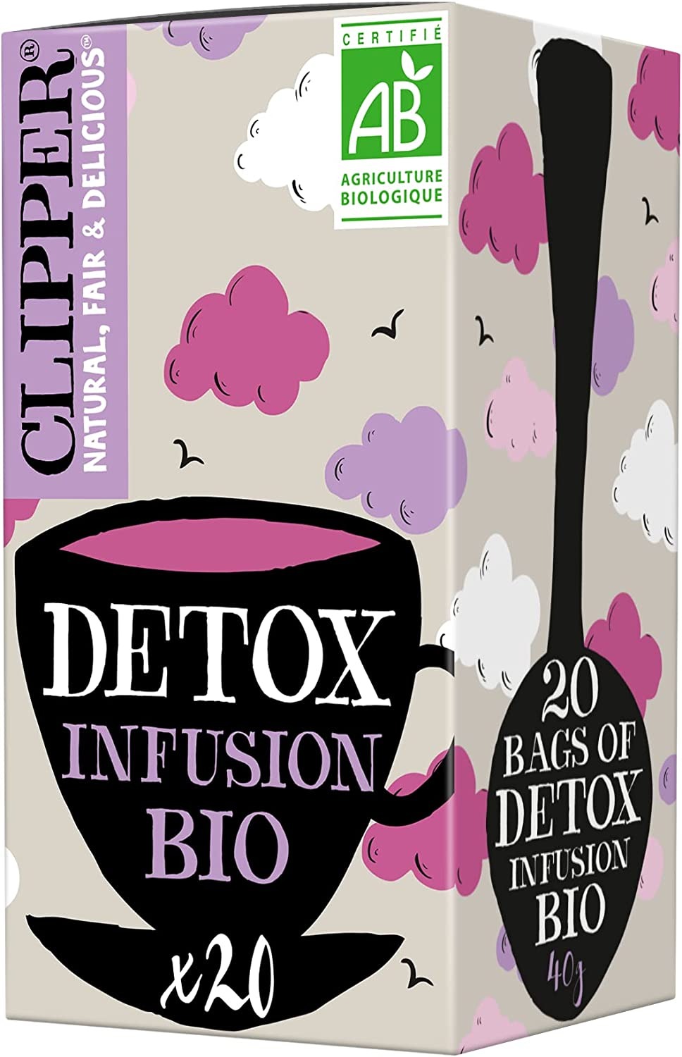 L'infusion Détox Bio de Clipper 