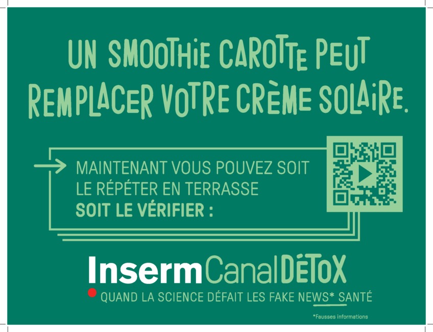 Warning against false information: Inserm's new campaign