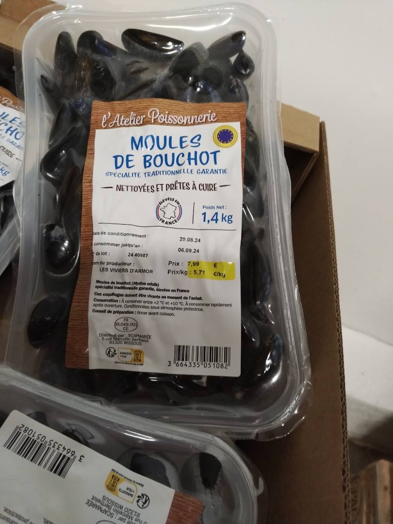 mussel recall