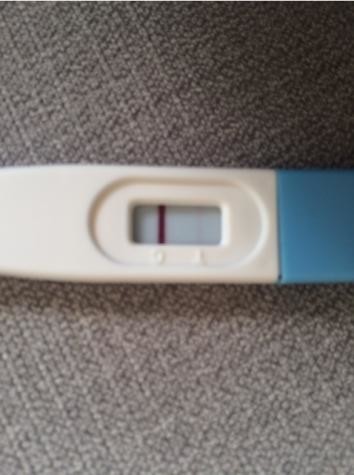 Super faint line on pregnancy test. Advice please!