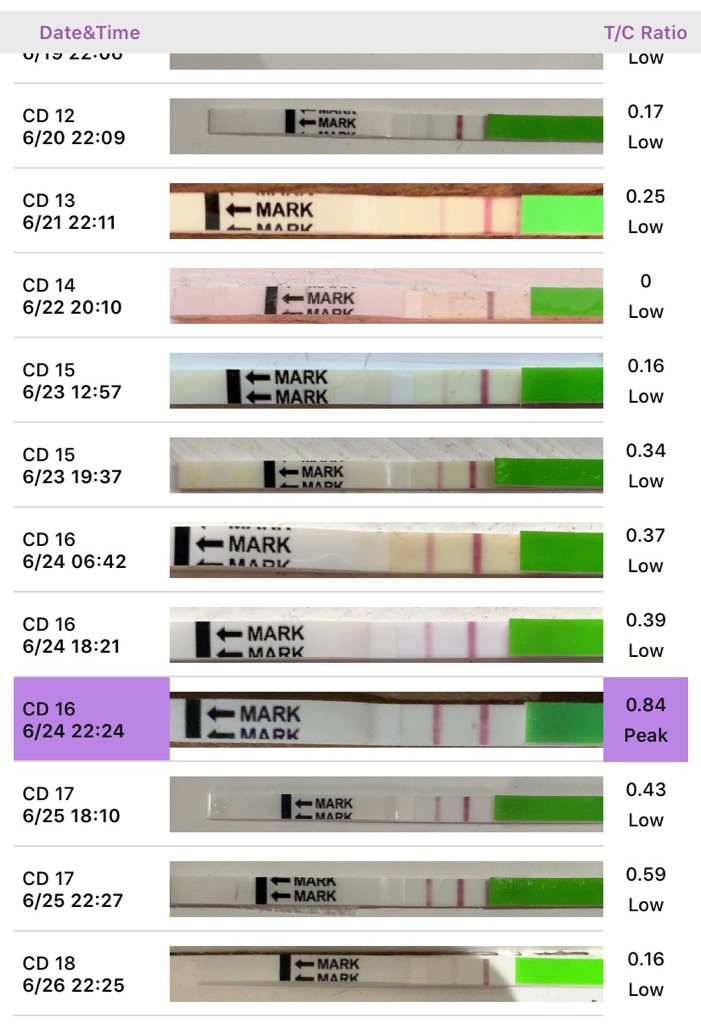 Advise on one step ovulation test!!