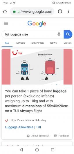 Luggage Tui Bbb