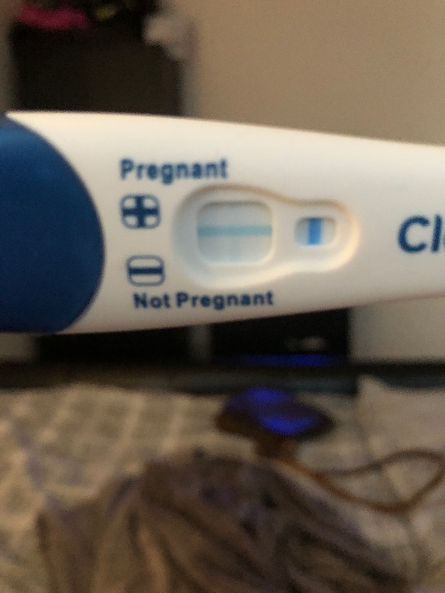 Second pregnancy test much lighter!