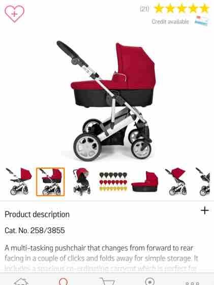 Mamas and cheap papas pixo pushchair