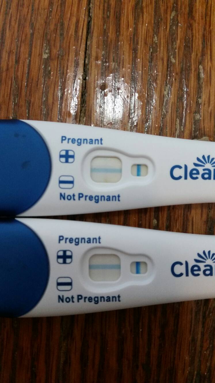 Positive pregnancy test or evap?