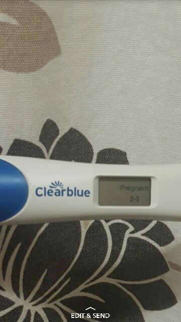 Clear Blue 1 2 Weeks Pregnant Clear Blue Digi help