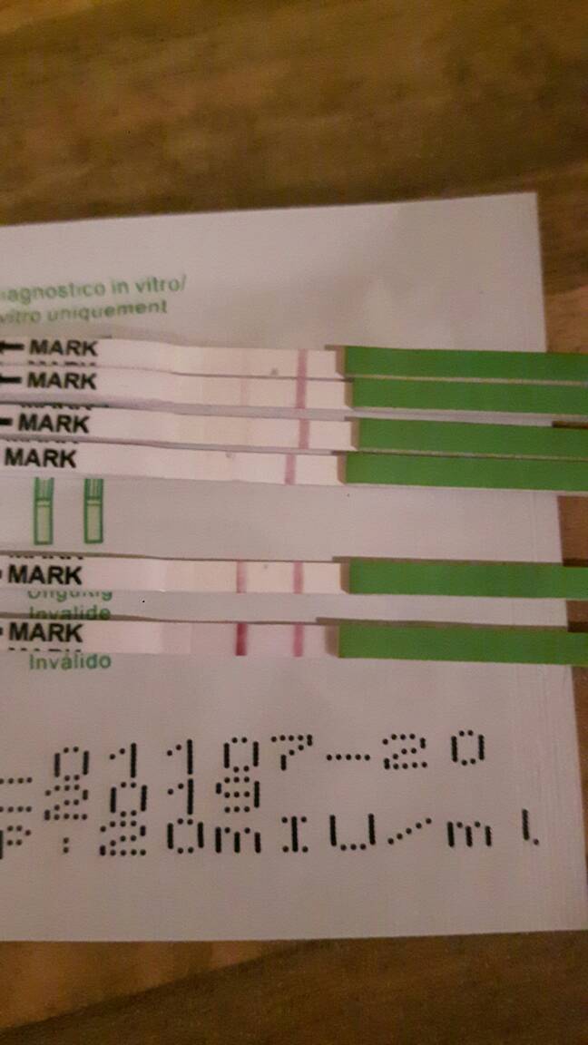Day 21 blood test question.