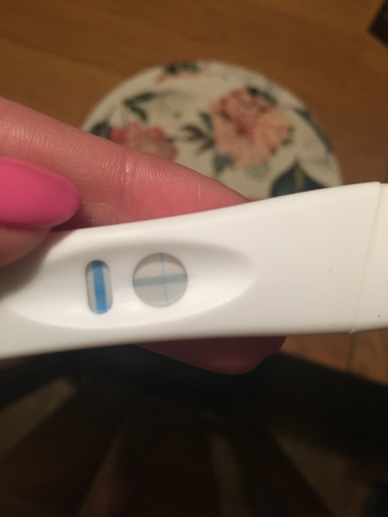 Very faint pregnancy test