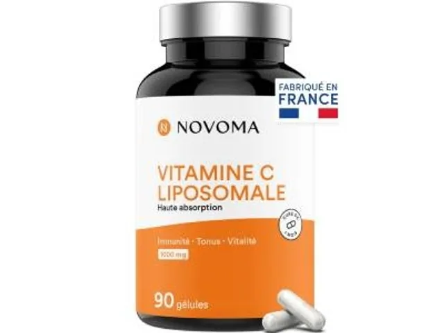 Novoma - Vitamine C liposomale 1000 mg 90 gélules végétales