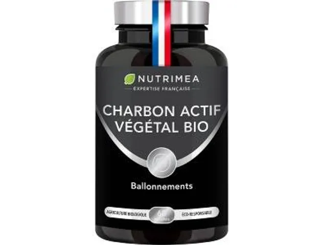 Nutrimea - Charbon actif bio 60 gélules 