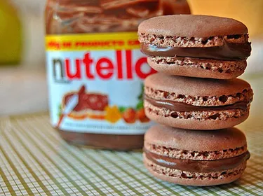 Macarons au Nutella