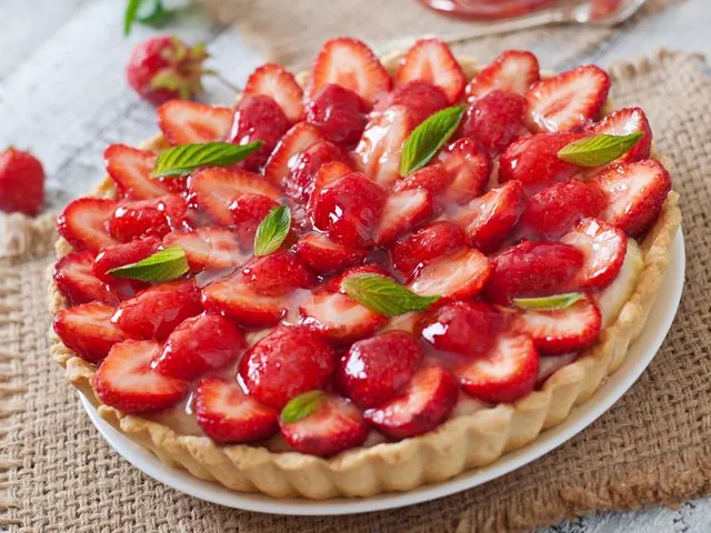 N°10 : la tarte aux fraises