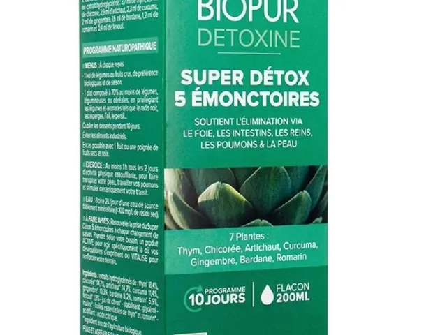 Cure Super Detox 5 émonctoires, Biopur