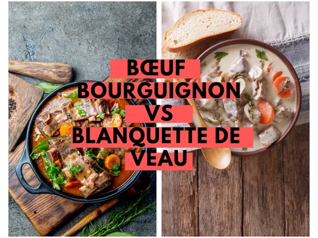 Calories : Bœuf bourguignon vs blanquette de veau