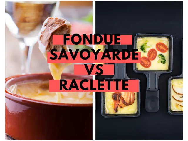 Calories : Fondue savoyarde vs raclette