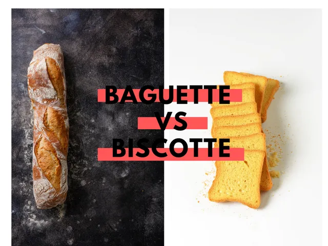 Calories : Pain Baguette vs biscotte