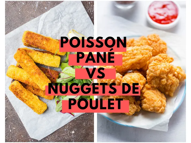 Calories : Poisson pané vs nuggets de poulet