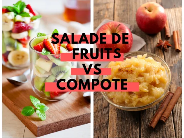 Calories : Salade de fruits vs compote