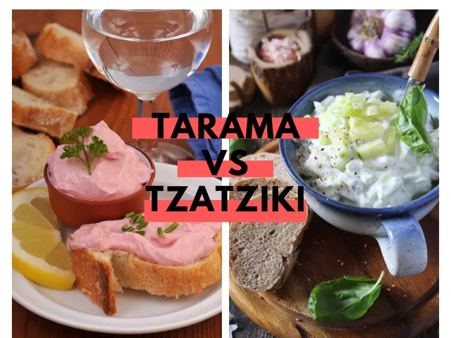 Calories : Tarama vs Tzatziki