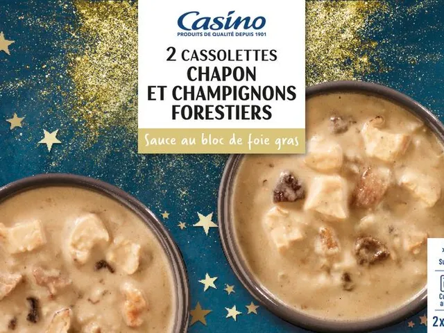 Cassolettes chapon champignons, Casino
