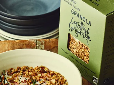 Granola Bio Carottes et Gingembre de Catherine Kluger