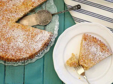 Le gâteau aux amandes