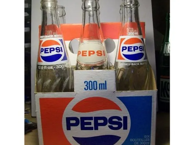 Les bouteilles de Pepsi en verre