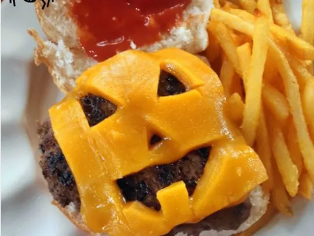 Un burger d’Halloween !