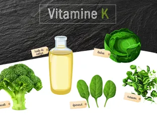 Vitamine K : bienfaits, alimentation, carence