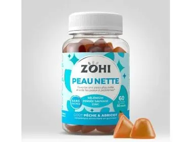 Zohi - Peau nette 30 gummies