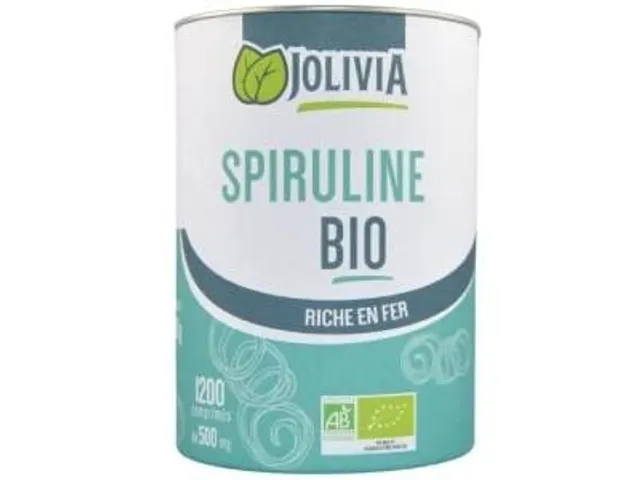 Jolivia - Spiruline bio 1200 comprimés 